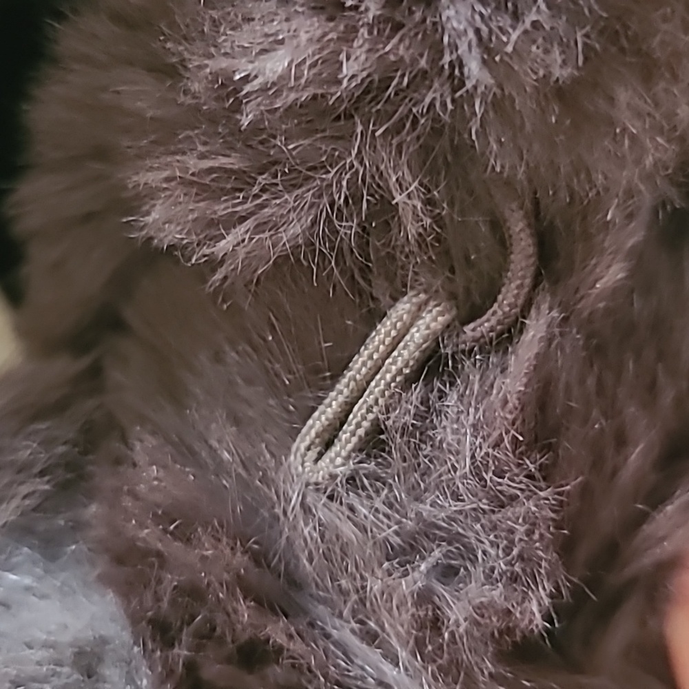 Avanti Rabbit Fur Coat - Picture 7 of 10
